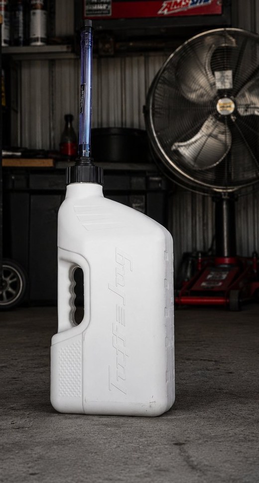 White Tuff Jug fuel container, 10 liter capacity